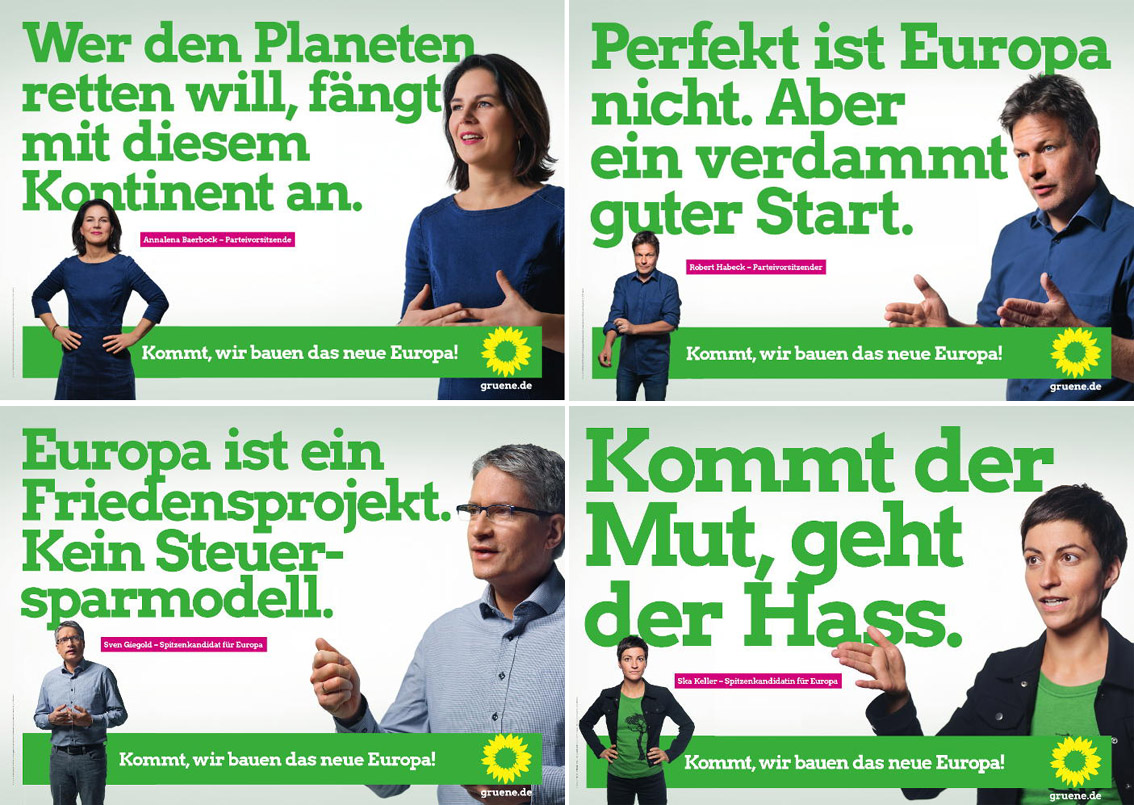 Europawahl_Plakatmotive